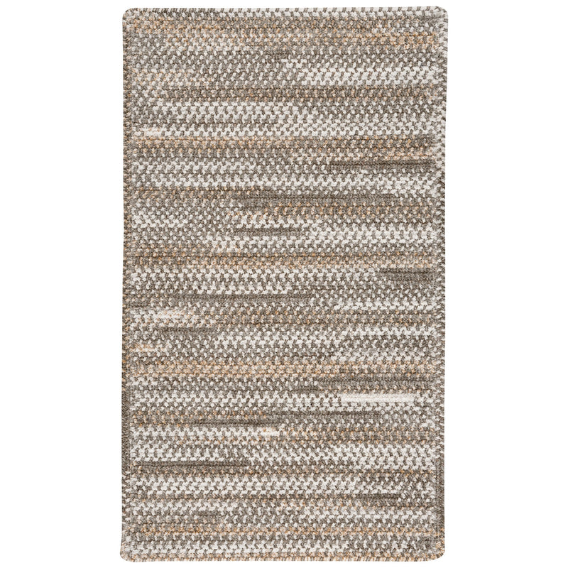 New Homestead Marble Braided Rug Cross Sewn Rectangle image