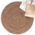 Seaport Chestnut Braided Rug Round image