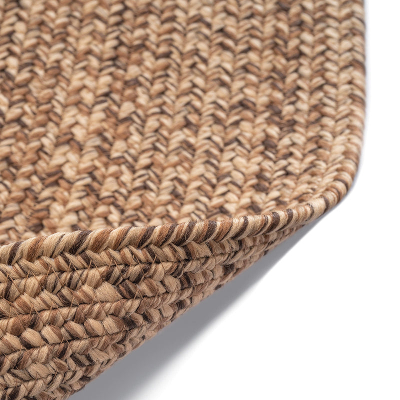 Seaport Chestnut Braided Rug Oval image
