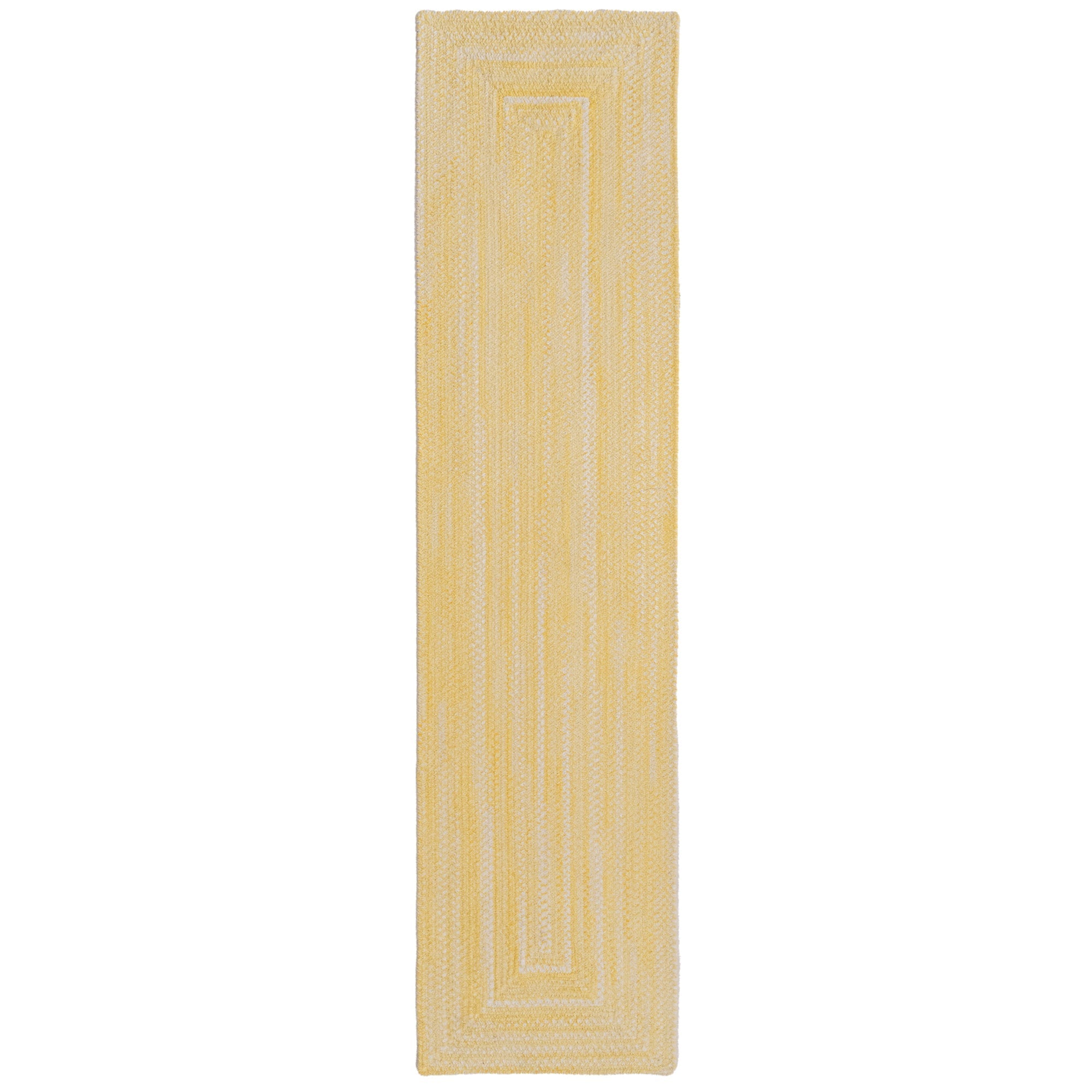 Bambini Sunshine Braided Rug Concentric Rectangle image