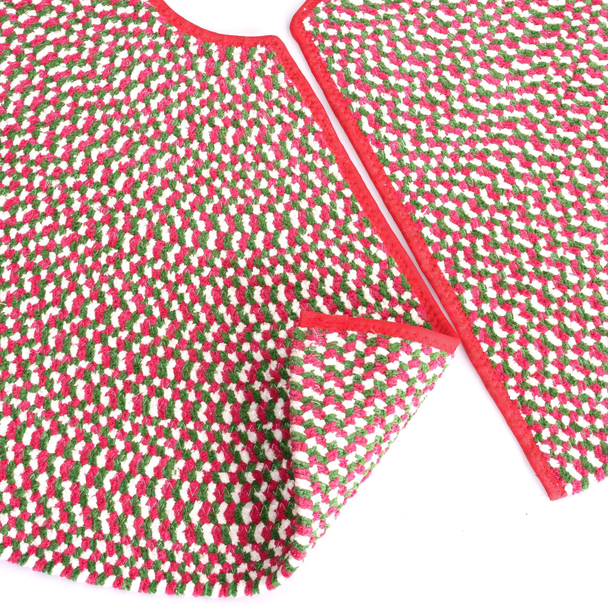 Happy Holidays-Christmas Christmas Multi Braided Rug Skirt image