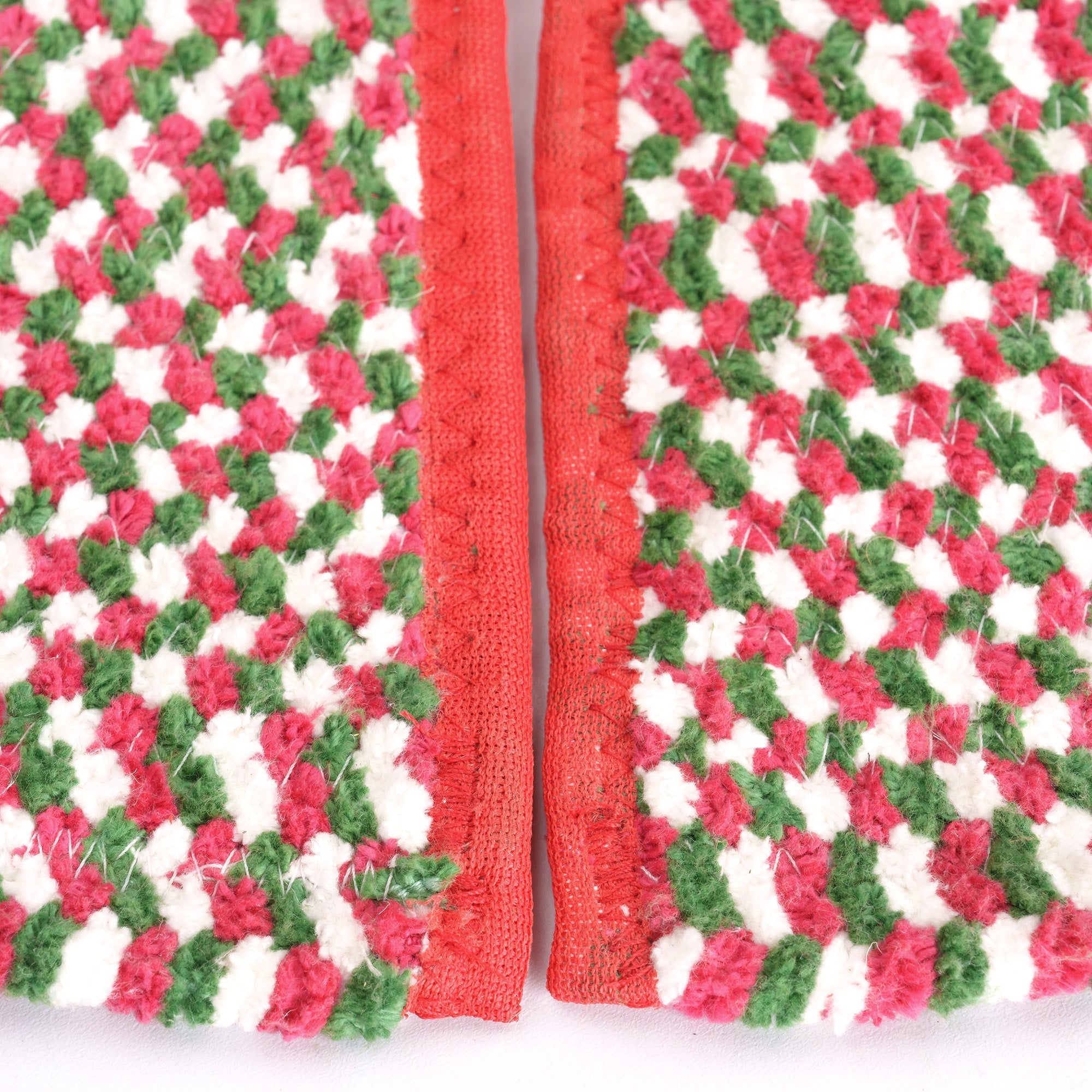 Happy Holidays-Christmas Christmas Multi Braided Rug Skirt image