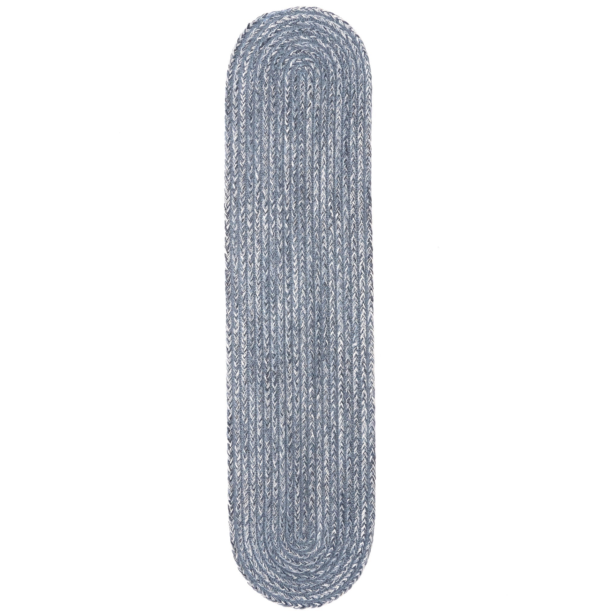Down East Cape Shoals Braided Rug Oval Runner Silo image