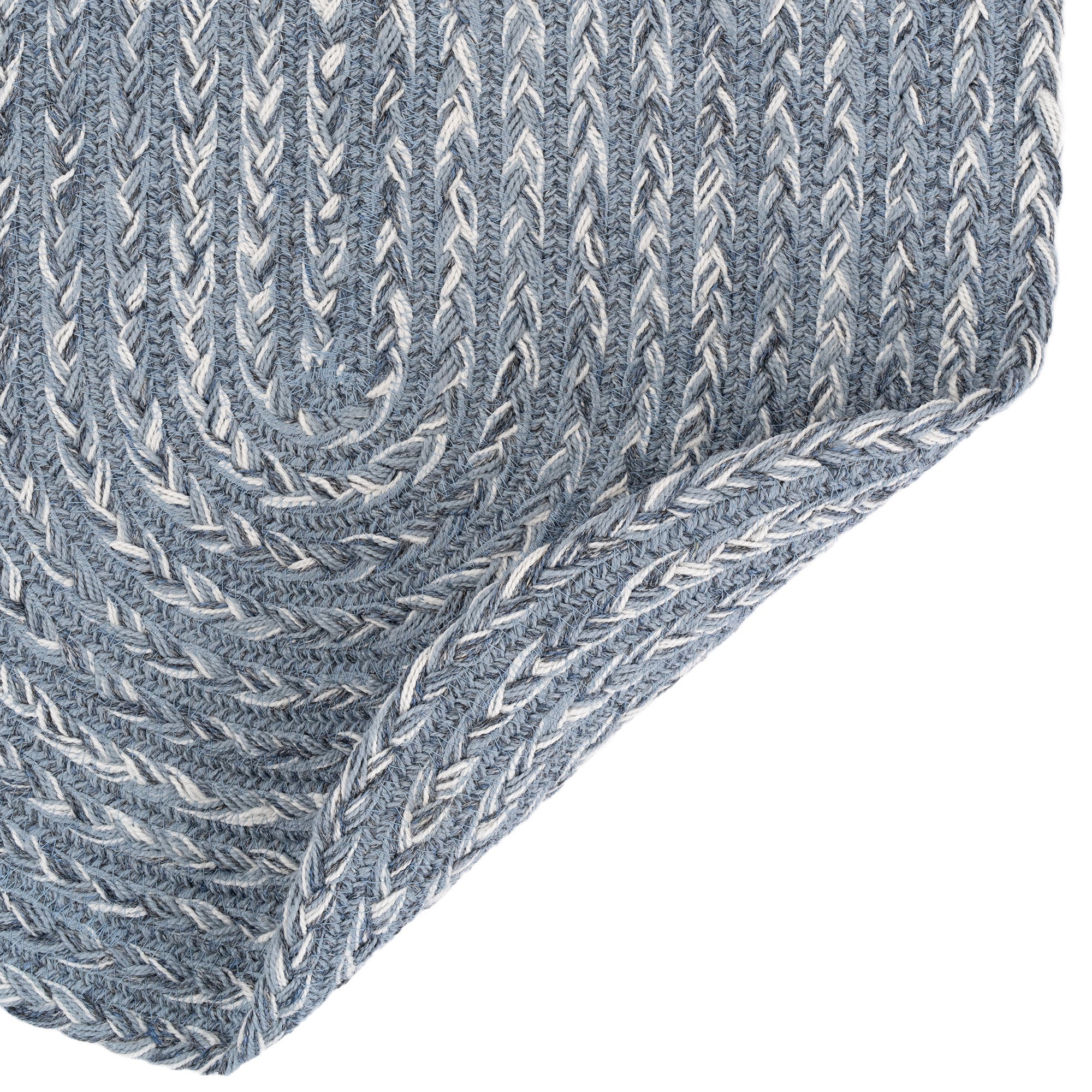Down East Cape Shoals Braided Rug Oval Runner Silo image