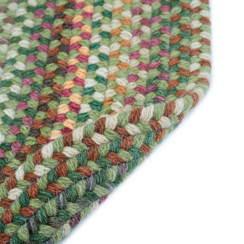 Bear Creek Sage Braided Rug Round image