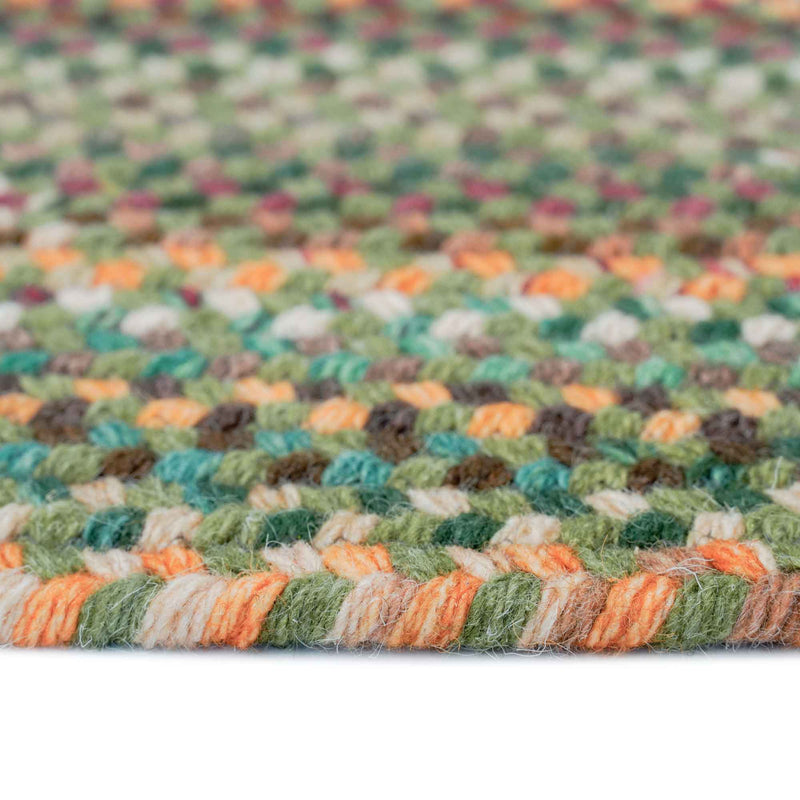 Bear Creek Sage Braided Rug Round image