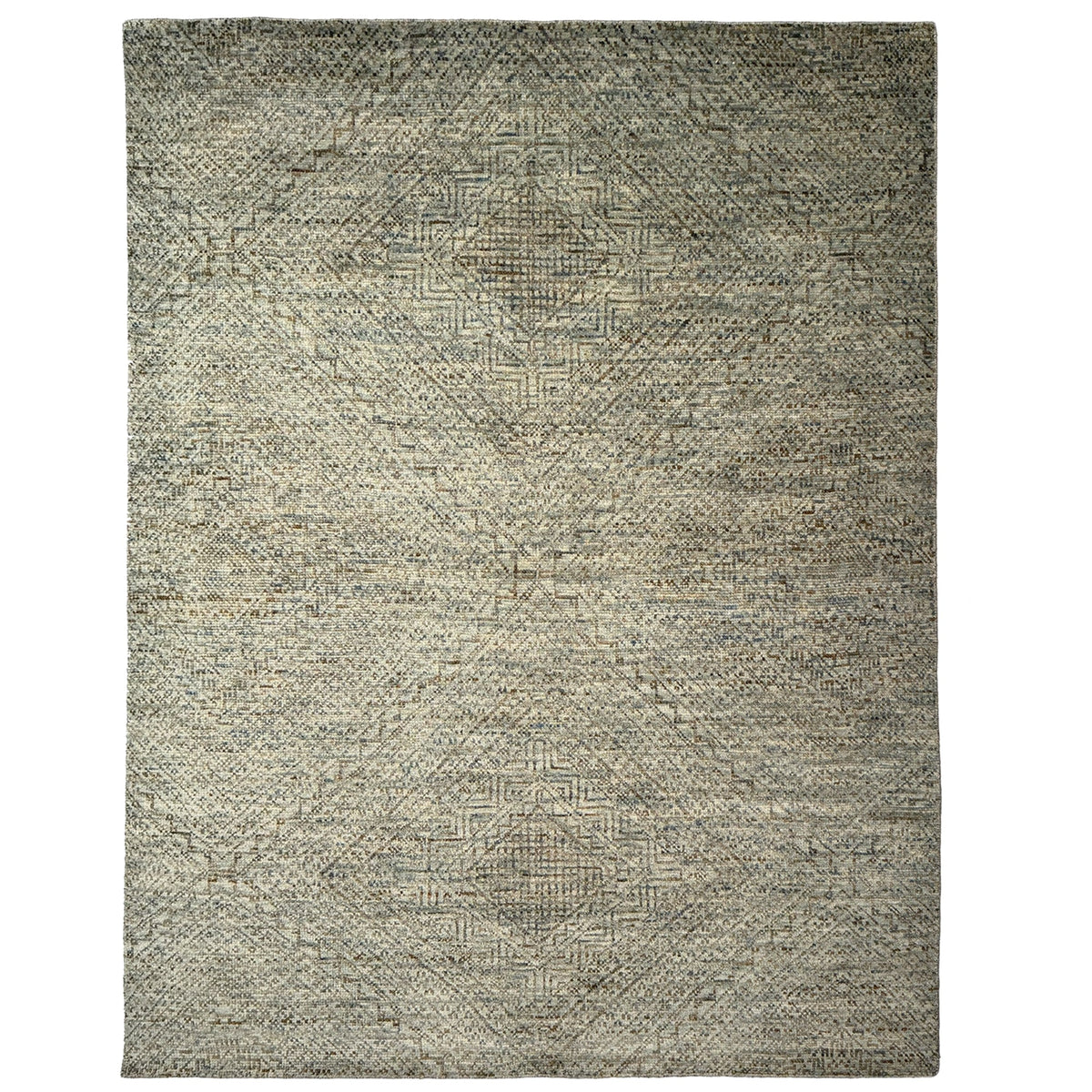 Eluru Sage Hand Knotted Rug Rectangle image