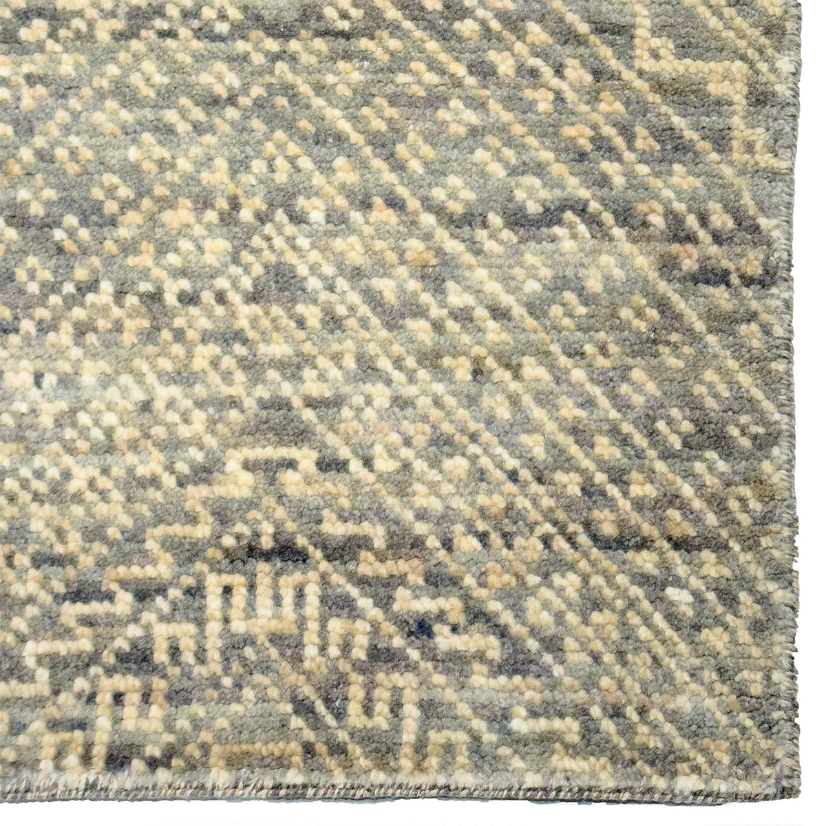 Eluru Mushroom Hand Knotted Rug Rectangle image