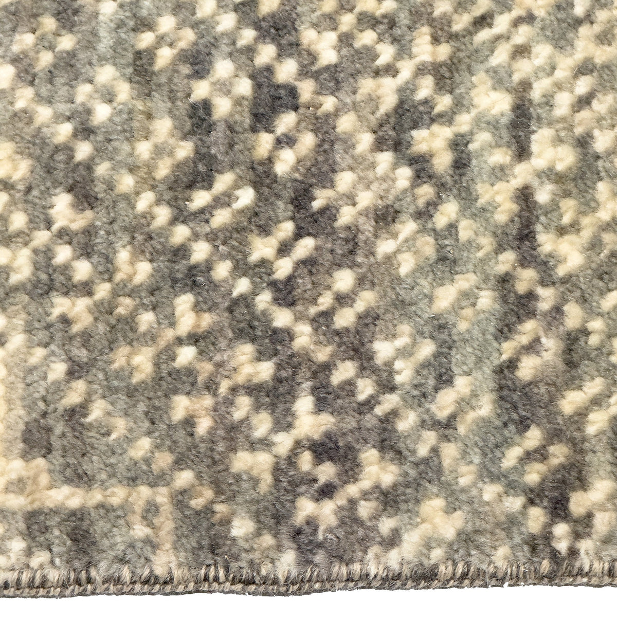 Eluru Mushroom Hand Knotted Rug Rectangle image