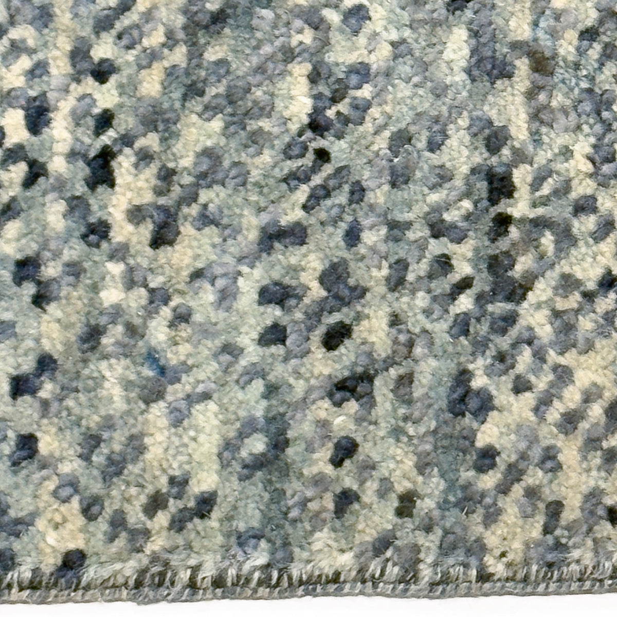 Eluru Indigo Hand Knotted Rug Rectangle image