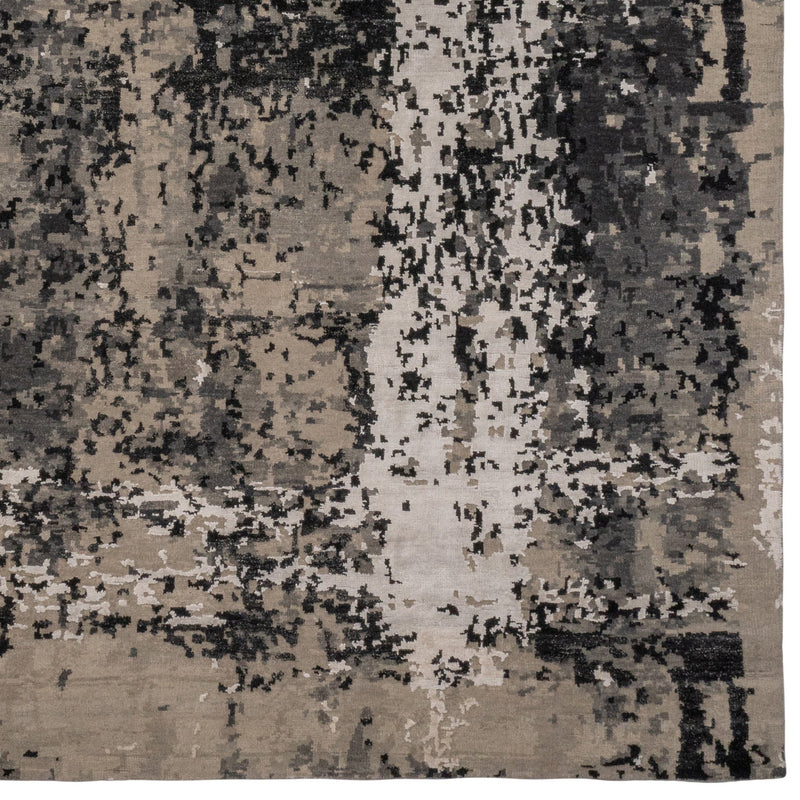 Tasanee Carbon Hand Knotted Rug Rectangle image