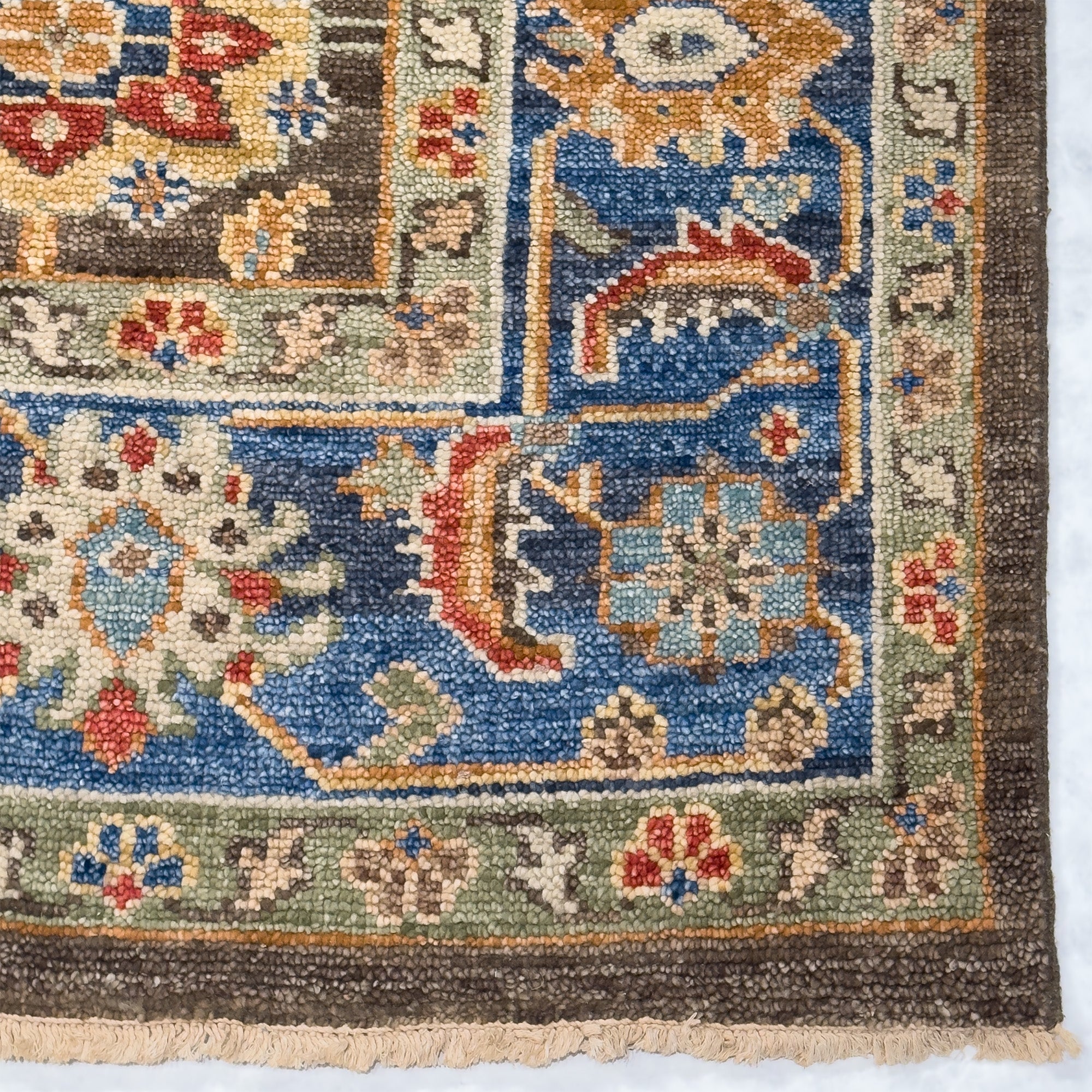 Charise-Pavan Mocha Royale Hand Knotted Rug Rectangle image