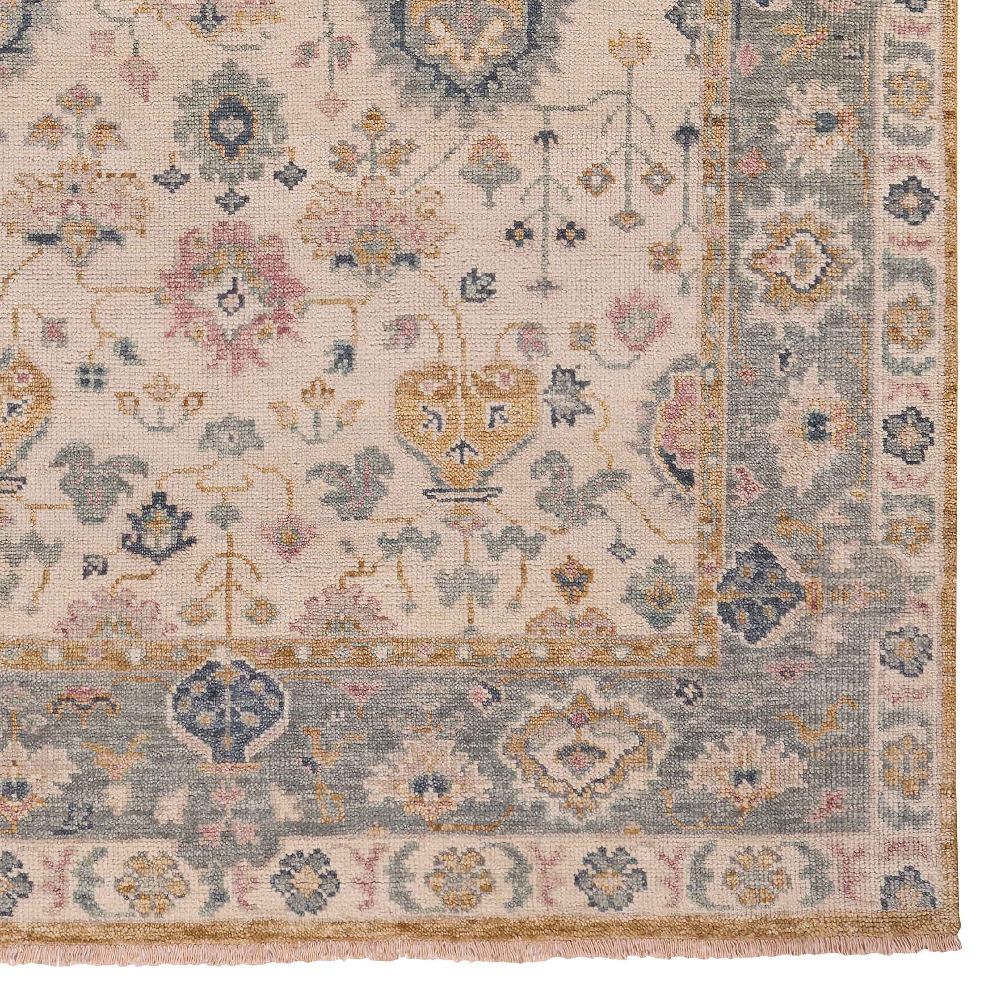 Braymore-Adelaide Ivory Slate Hand Knotted Rug Rectangle image