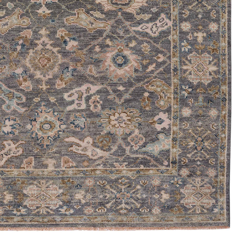 Braymore-Edison Pewter Hand Knotted Rug Rectangle image