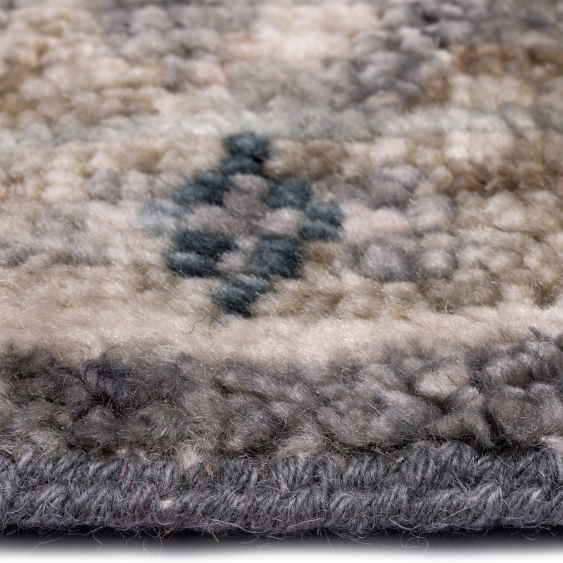 Braymore-Edison Pewter Hand Knotted Rug Rectangle image
