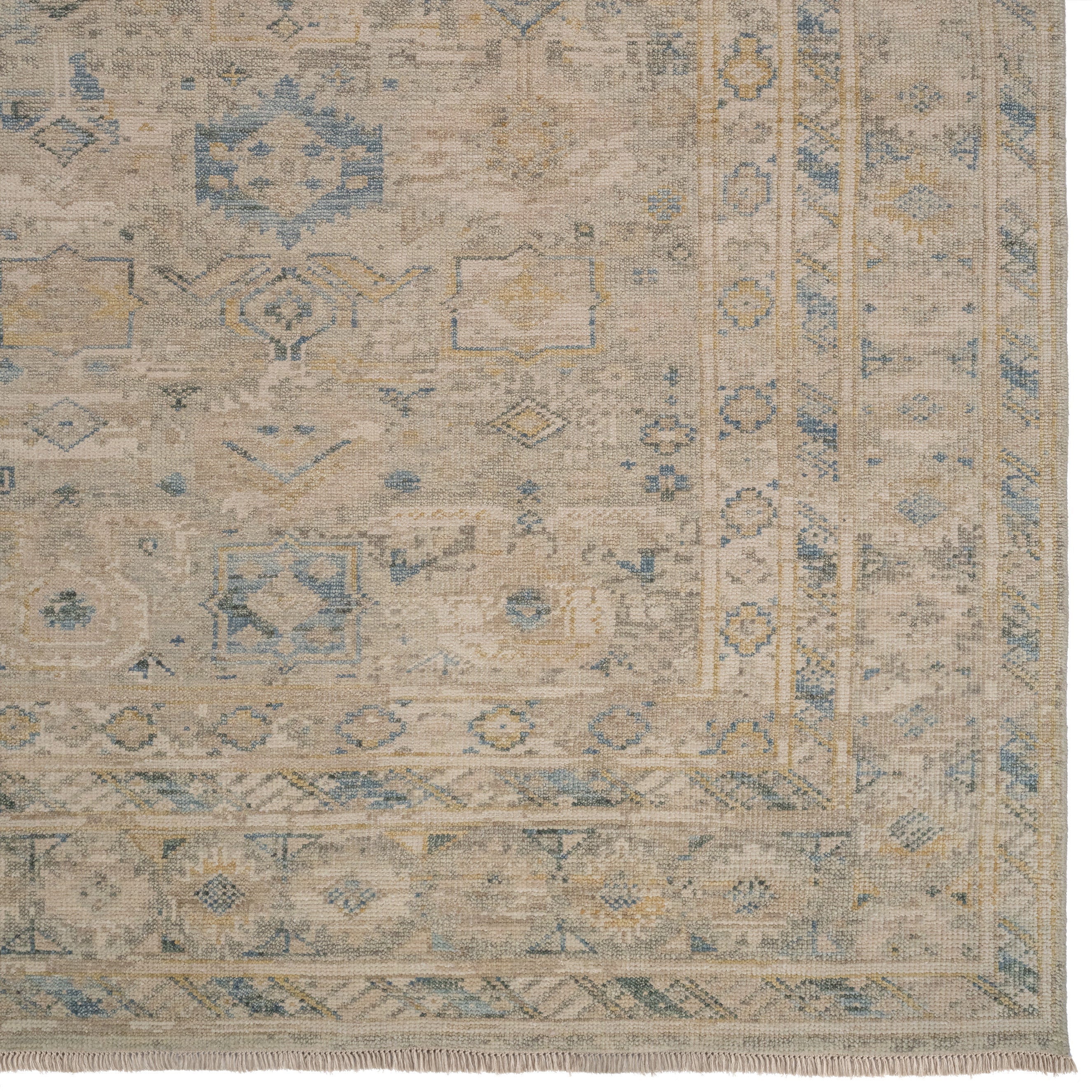 Braymore-Barrett Beige Hand Knotted Rug Rectangle image