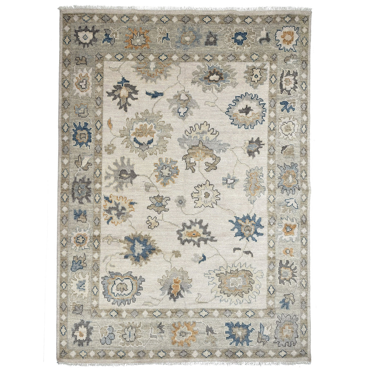 Charise-Aydin Flax Hand Knotted Rug Rectangle image