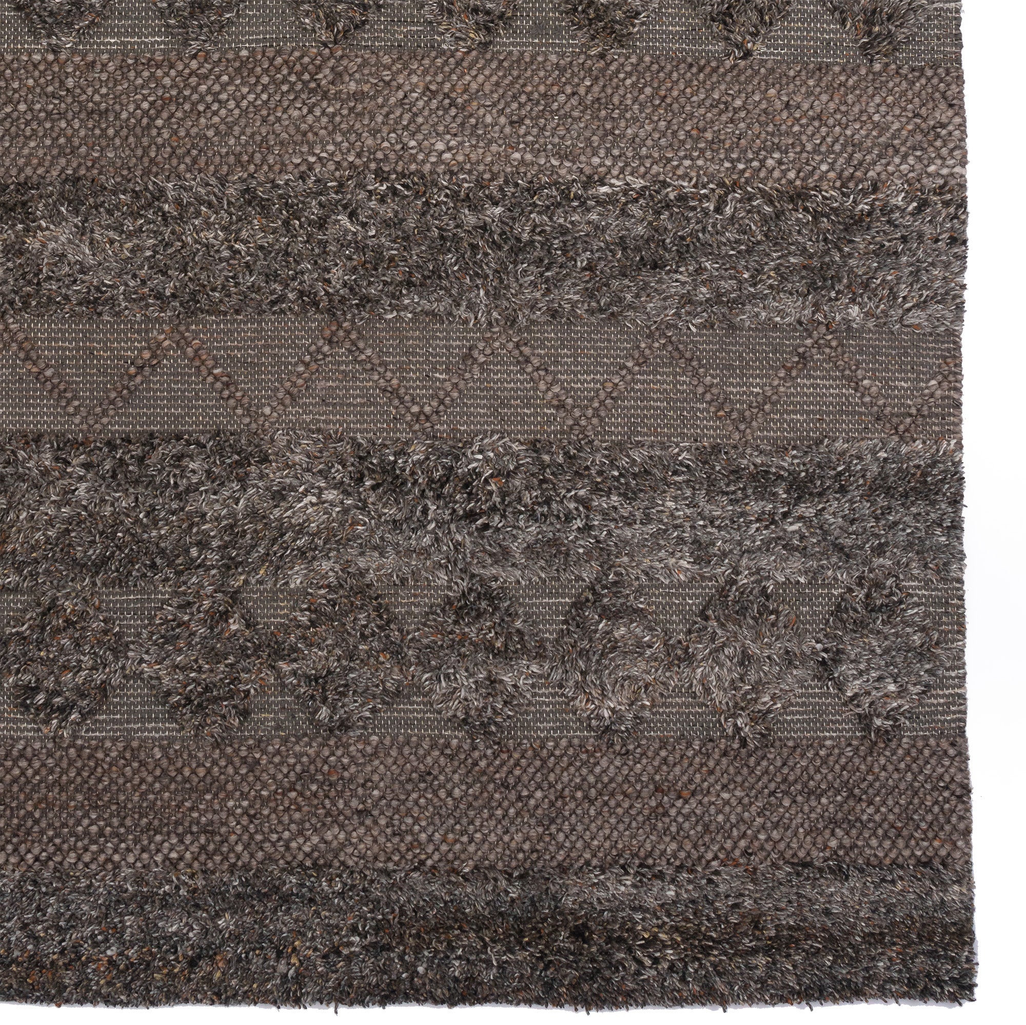 Boho Bliss Wood Hand Woven Area Rug Rectangle image
