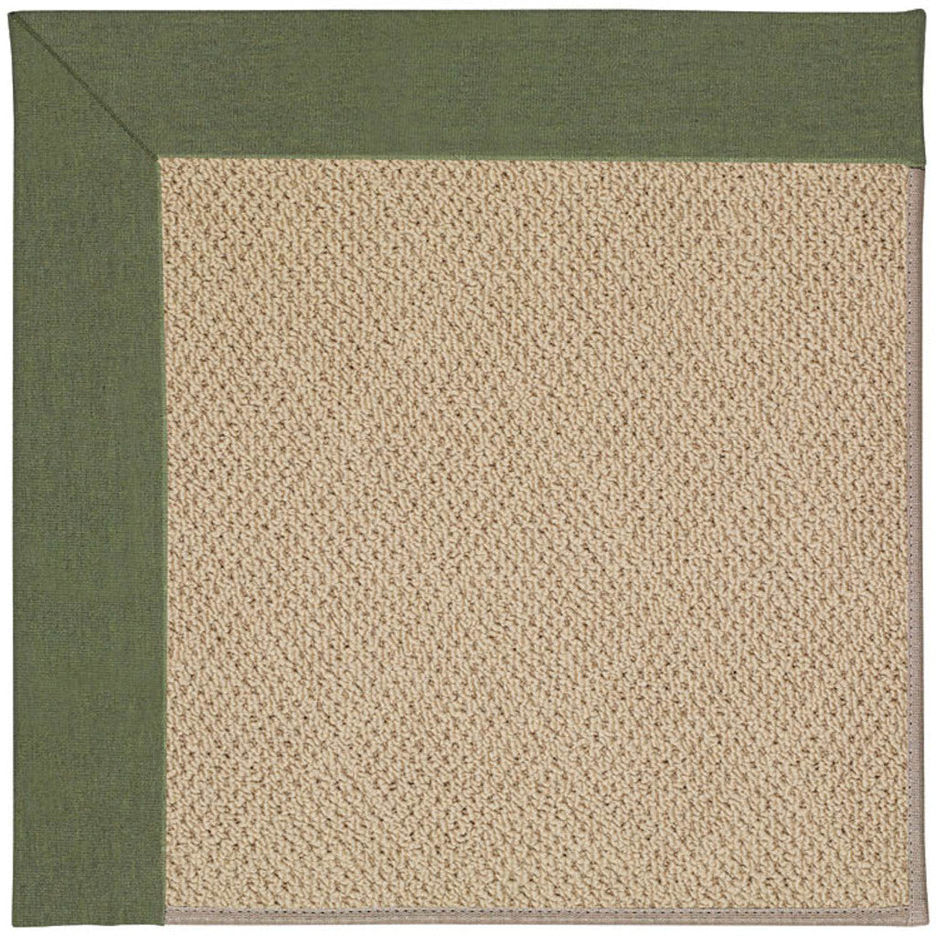 Creative Concepts-Cane Wicker Canvas Fern Indoor/Outdoor Bordere Octagon image