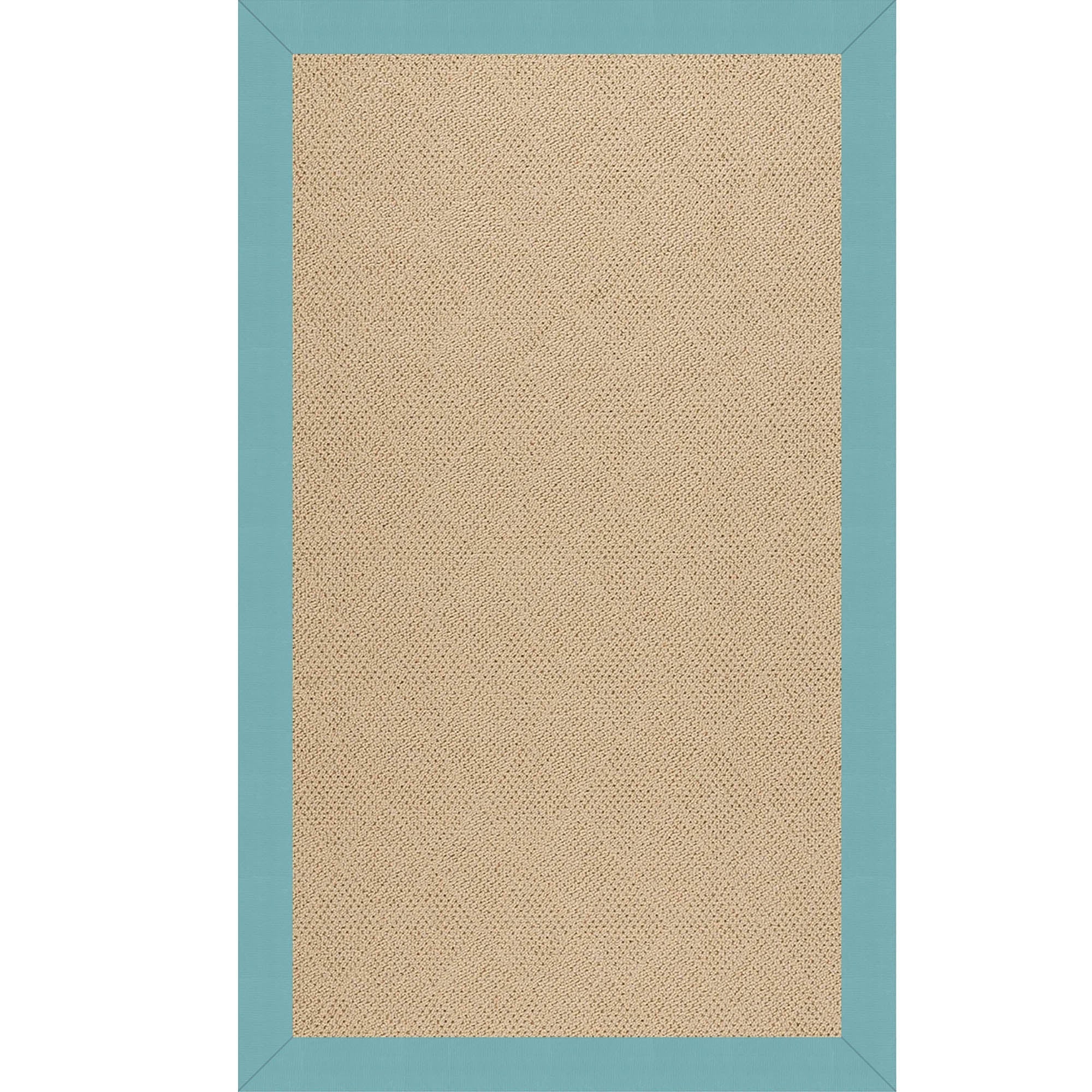 Creative Concepts-Cane Wicker Canvas Aquatic Indoor/Outdoor Bordere Rectangle image