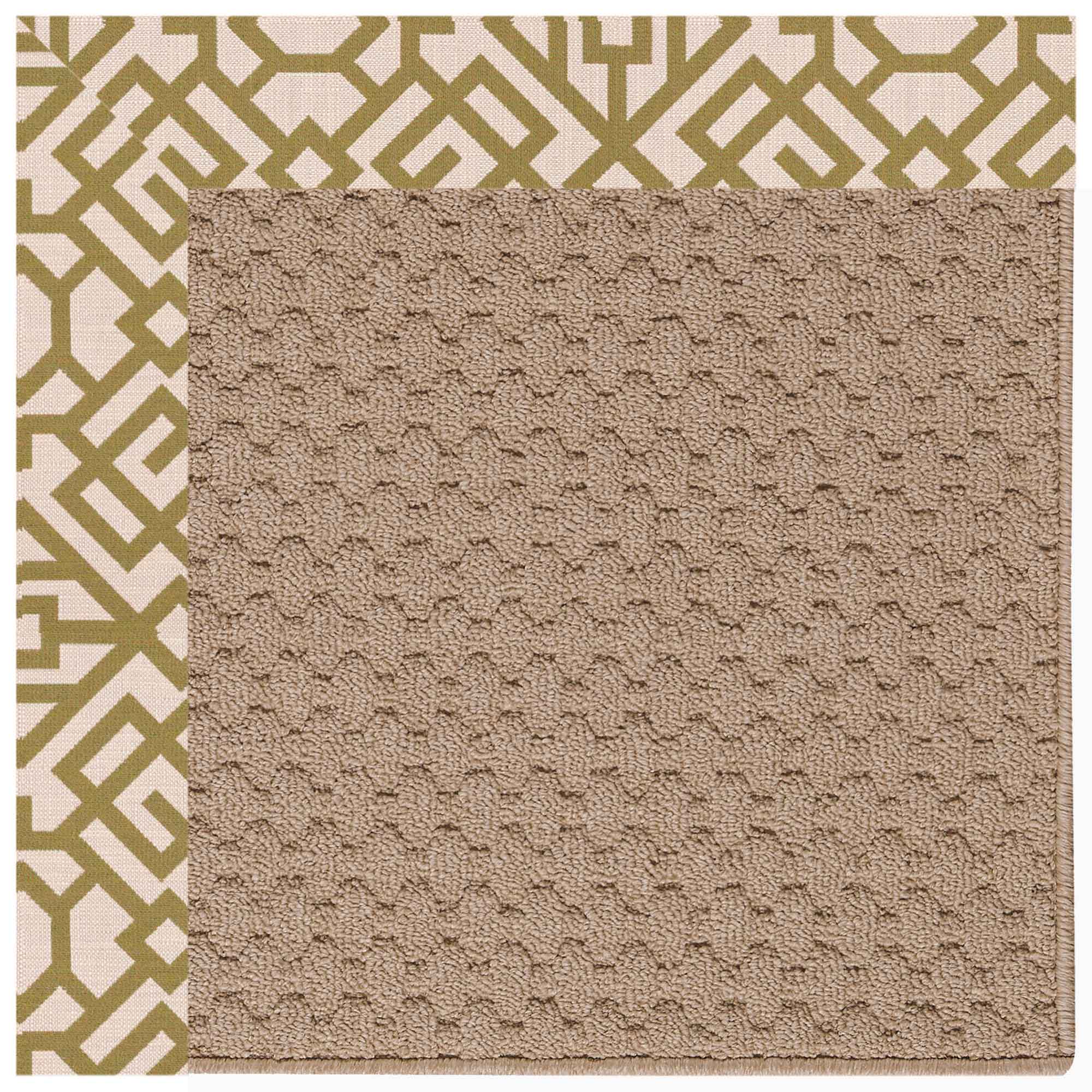 Creative Concepts-Grassy Mtn. Lattice Pesto Indoor/Outdoor Bordere Rectangle image