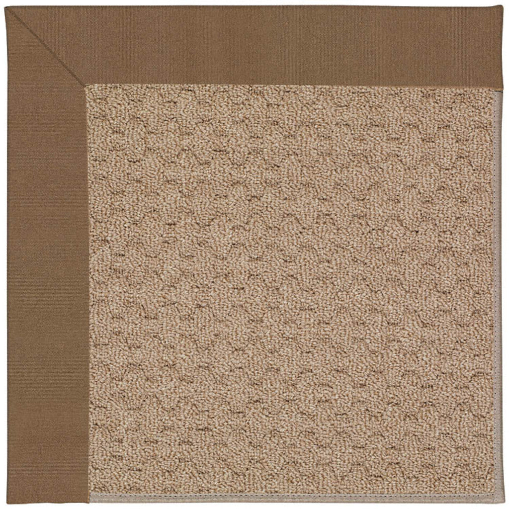 Creative Concepts-Grassy Mtn. Canvas Cocoa Indoor/Outdoor Bordere Rectangle image