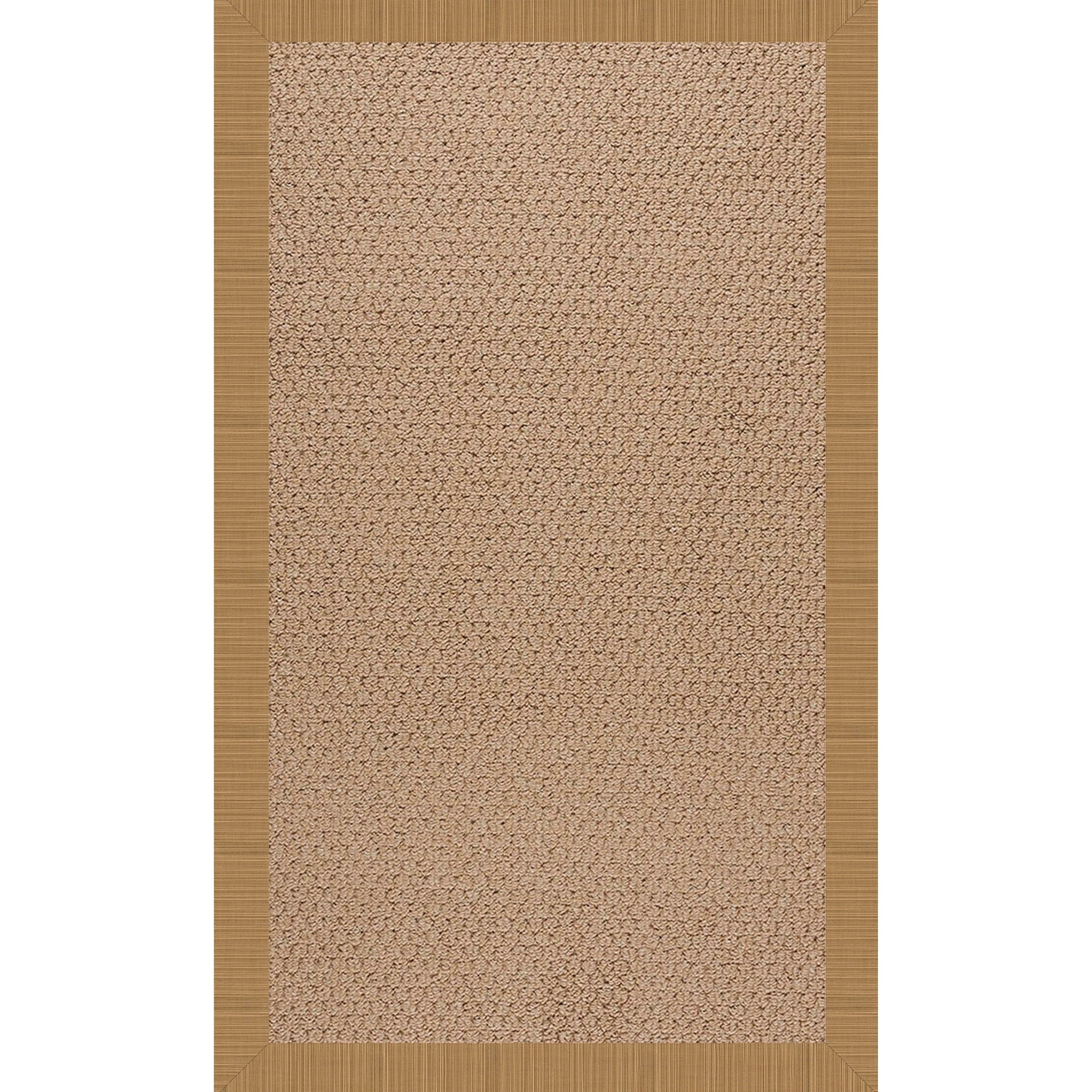 Creative Concepts-Raffia Dupione Bamboo Indoor/Outdoor Bordere Rectangle image
