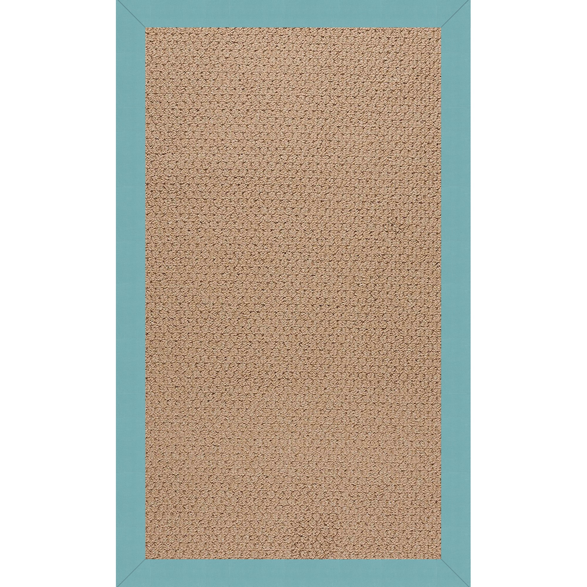 Creative Concepts-Raffia Canvas Aquatic Indoor/Outdoor Bordere Rectangle image