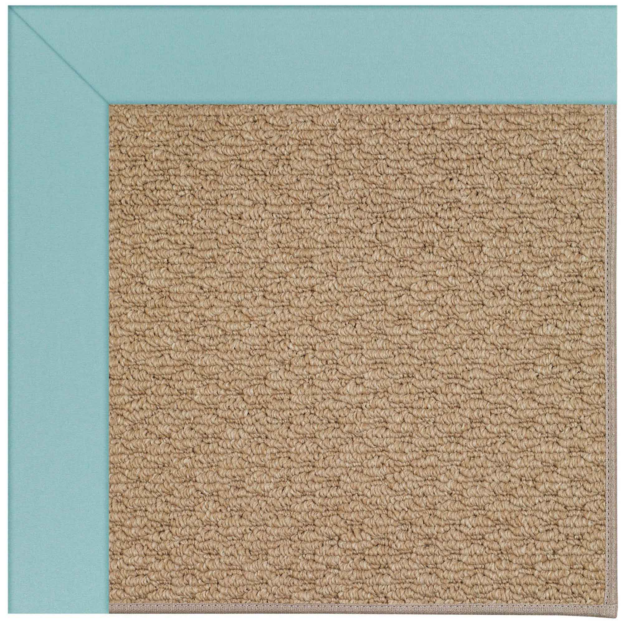 Creative Concepts-Raffia Canvas Aquatic Indoor/Outdoor Bordere Rectangle image