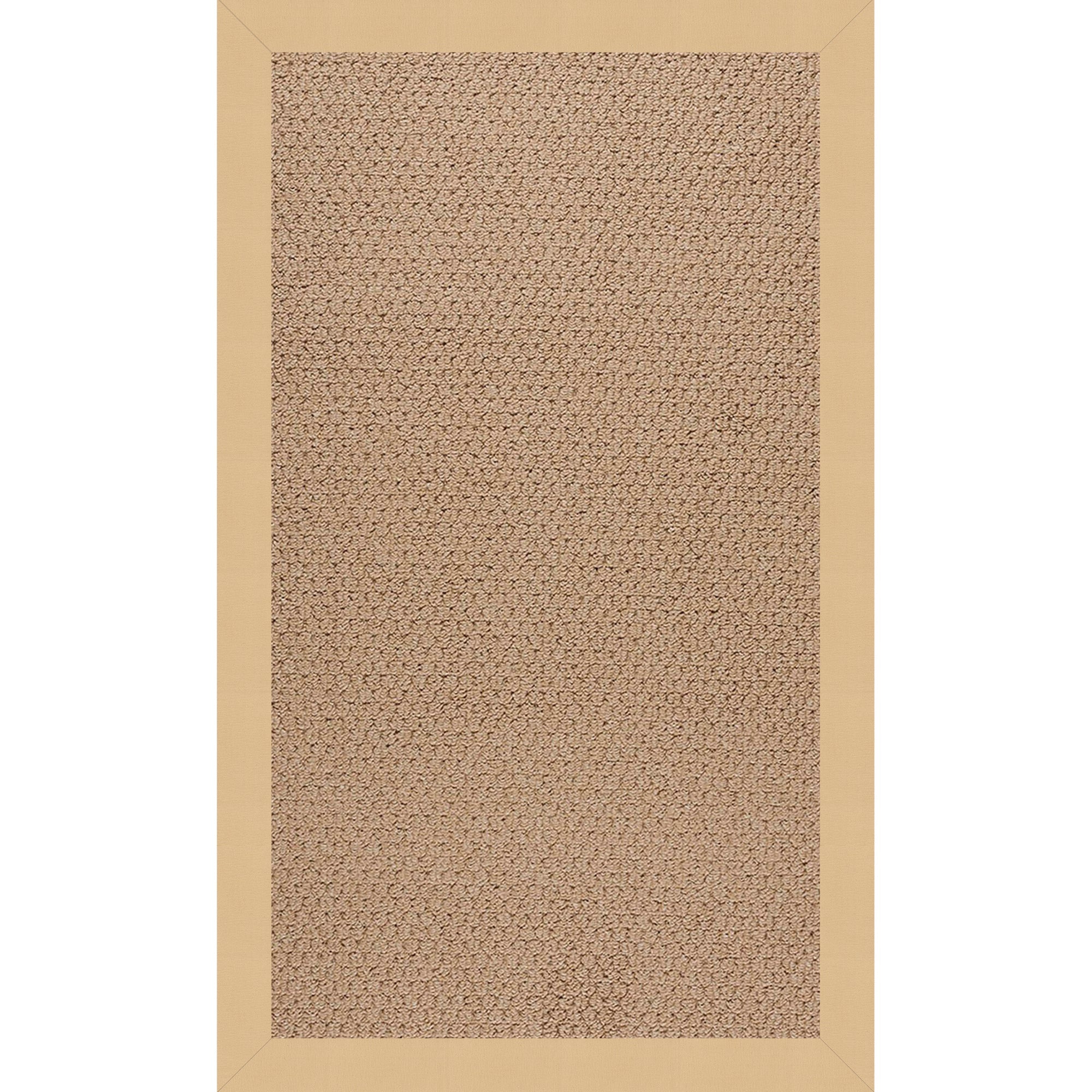 Creative Concepts-Raffia Canvas Antique Beige Indoor/Outdoor Bordere Rectangle image