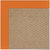 Creative Concepts-Raffia Canvas Tangerine Indoor/Outdoor Bordere Rectangle image