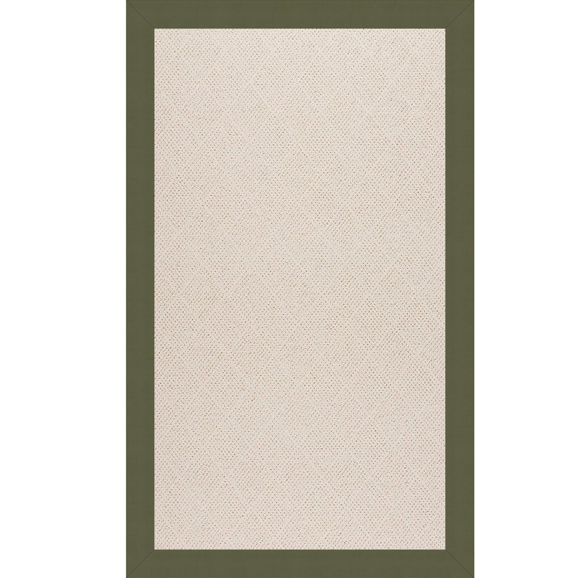 Creative Concepts-White Wicker Classic Sage Indoor/Outdoor Bordere Rectangle image