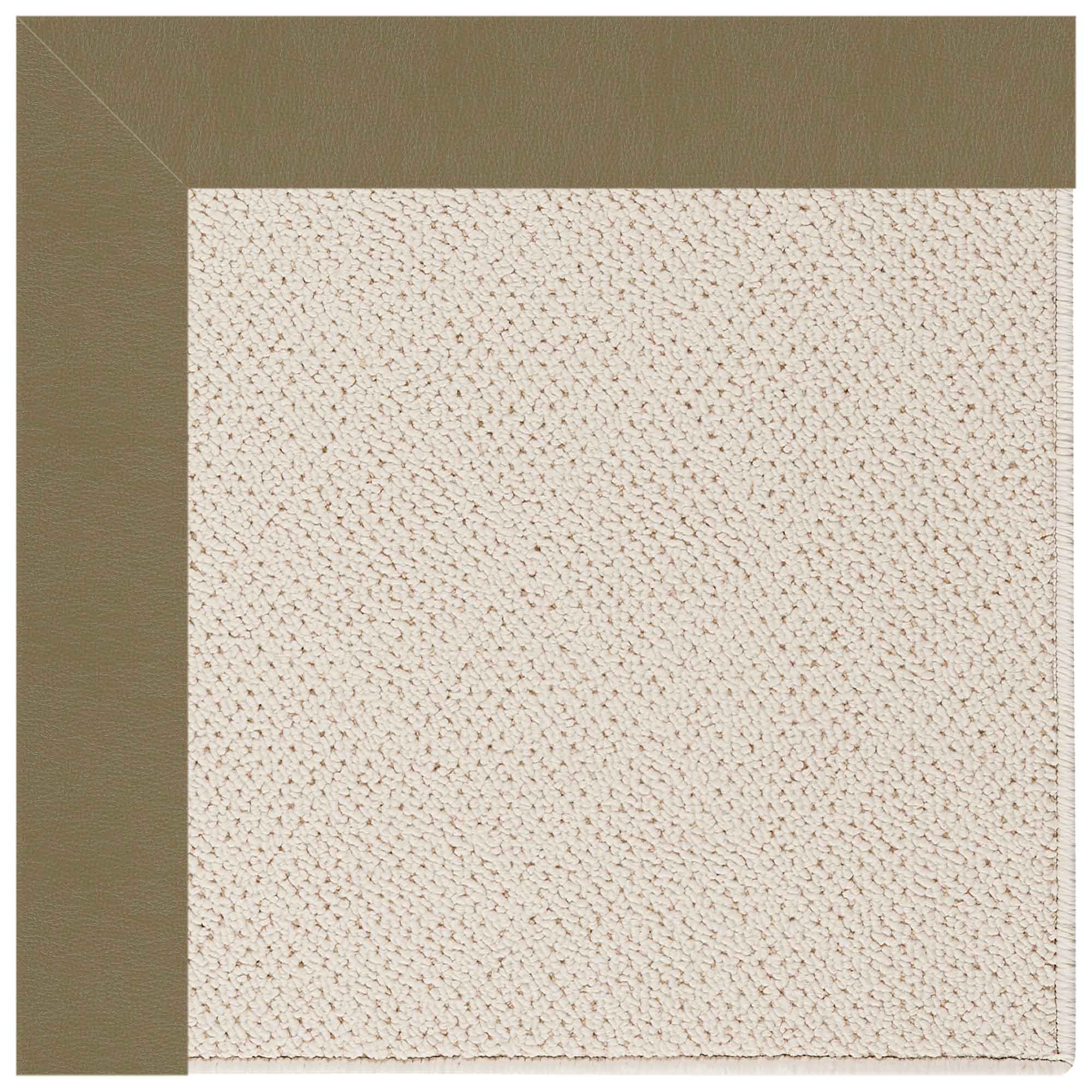 Creative Concepts-White Wicker Classic Sage Indoor/Outdoor Bordere Rectangle image