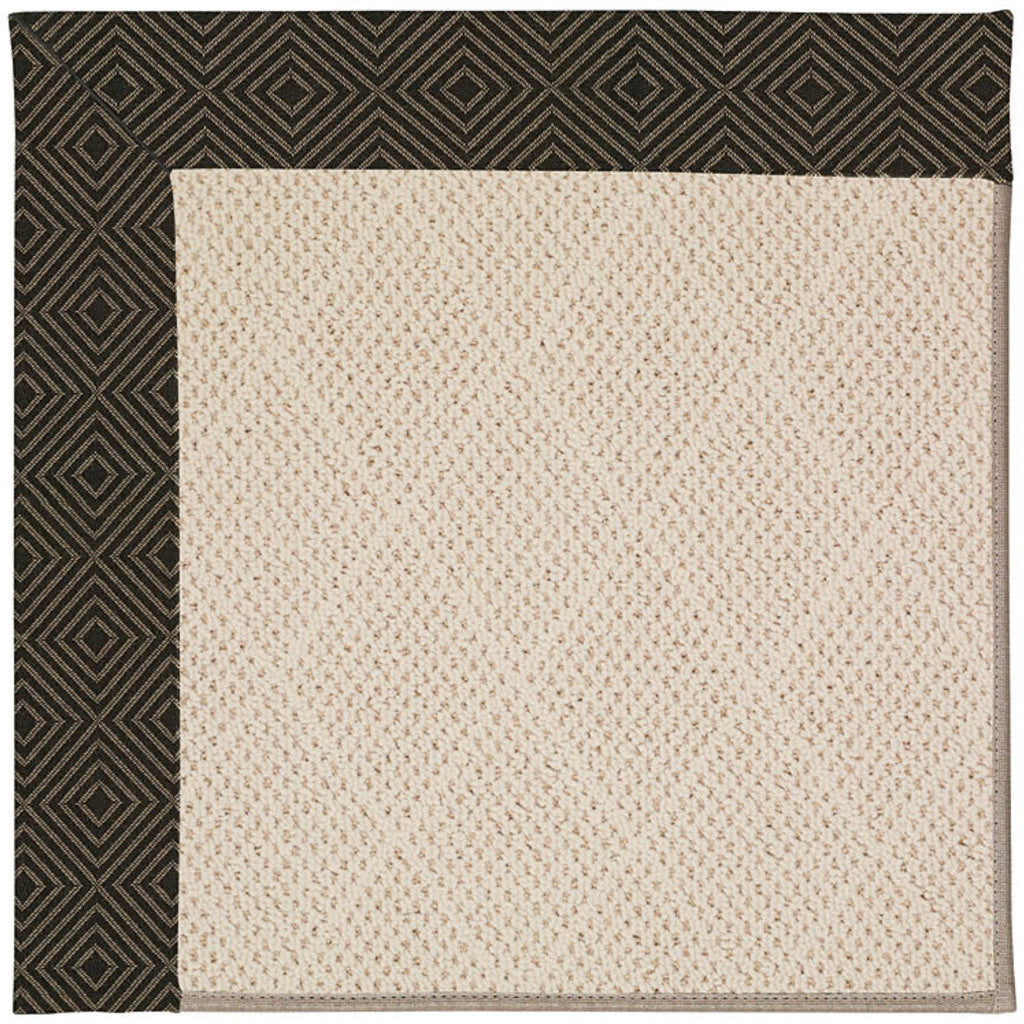 Creative Concepts-White Wicker Fortune Lava Indoor/Outdoor Bordere Rectangle image