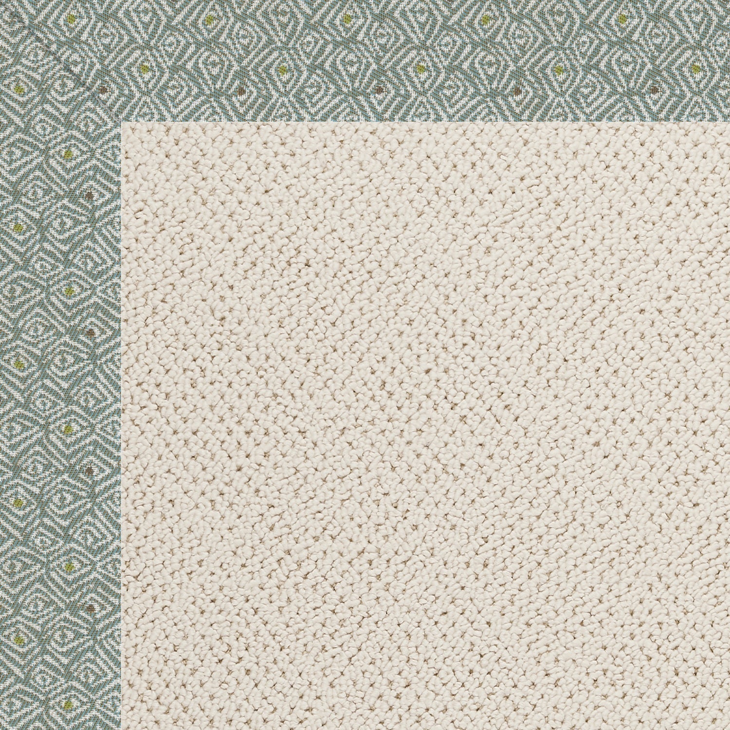Creative Concepts-White Wicker Profile Lake Indoor/Outdoor Bordere Rectangle image