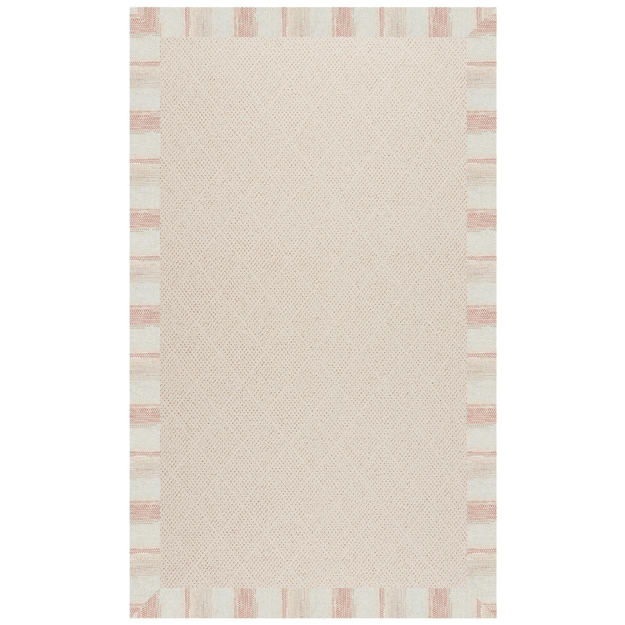 Creative Concepts-White Wicker Sicily Vino Indoor/Outdoor Bordere Rectangle image