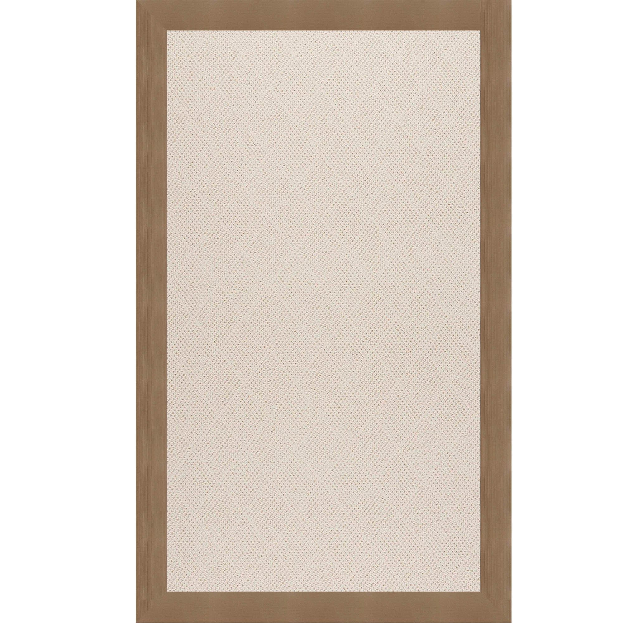 Creative Concepts-White Wicker Canvas Camel Indoor/Outdoor Bordere Rectangle image