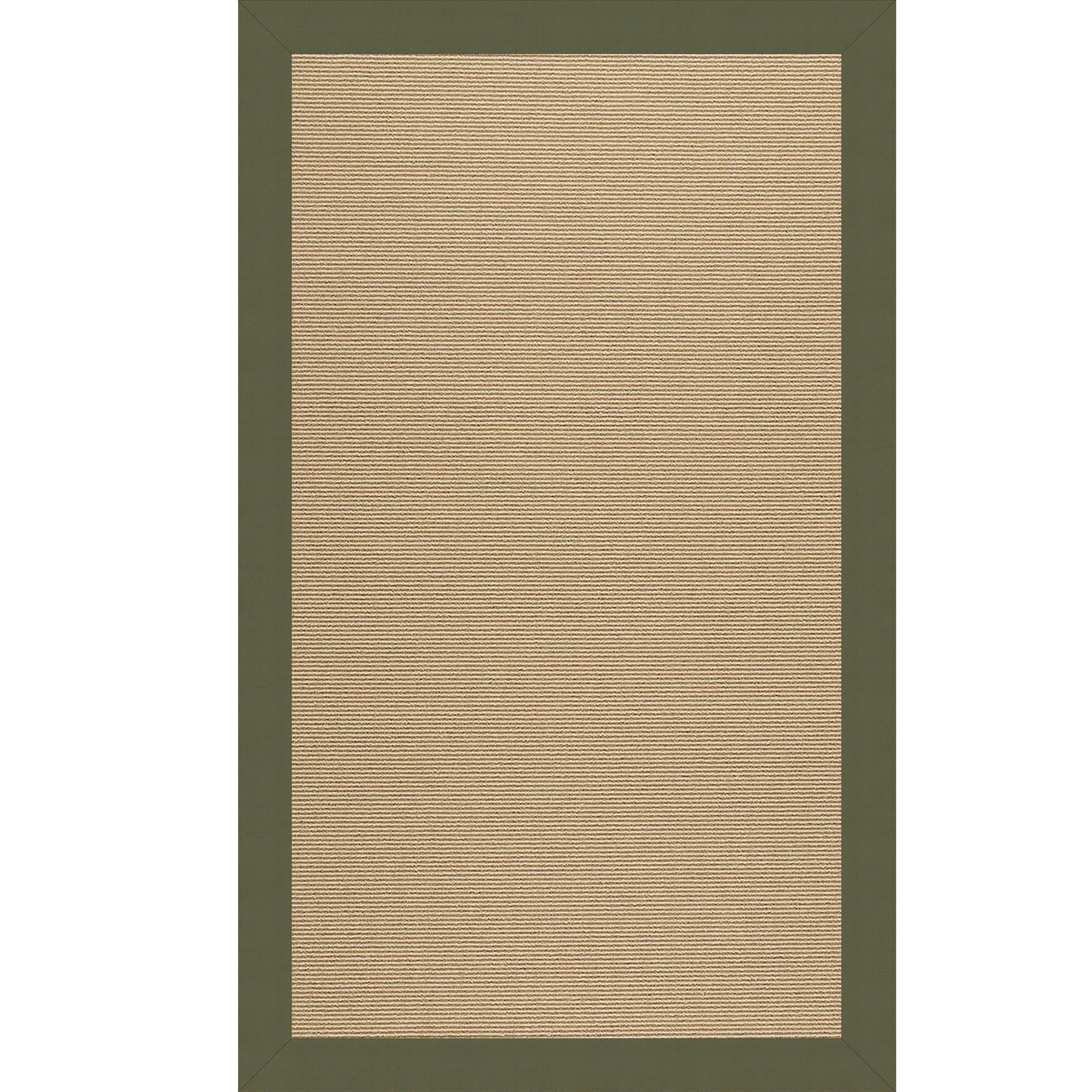 Creative Concepts-Sisal Classic Sage Indoor/Outdoor Bordere Rectangle image