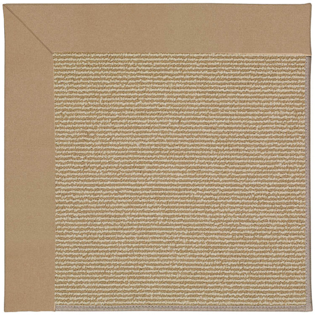 Creative Concepts-Sisal Canvas Camel Indoor/Outdoor Bordere Rectangle image