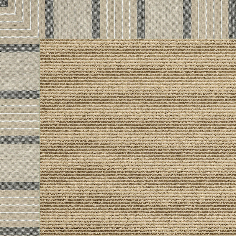 Creative Concepts-Sisal Cove Pebble Indoor/Outdoor Bordere Rectangle image