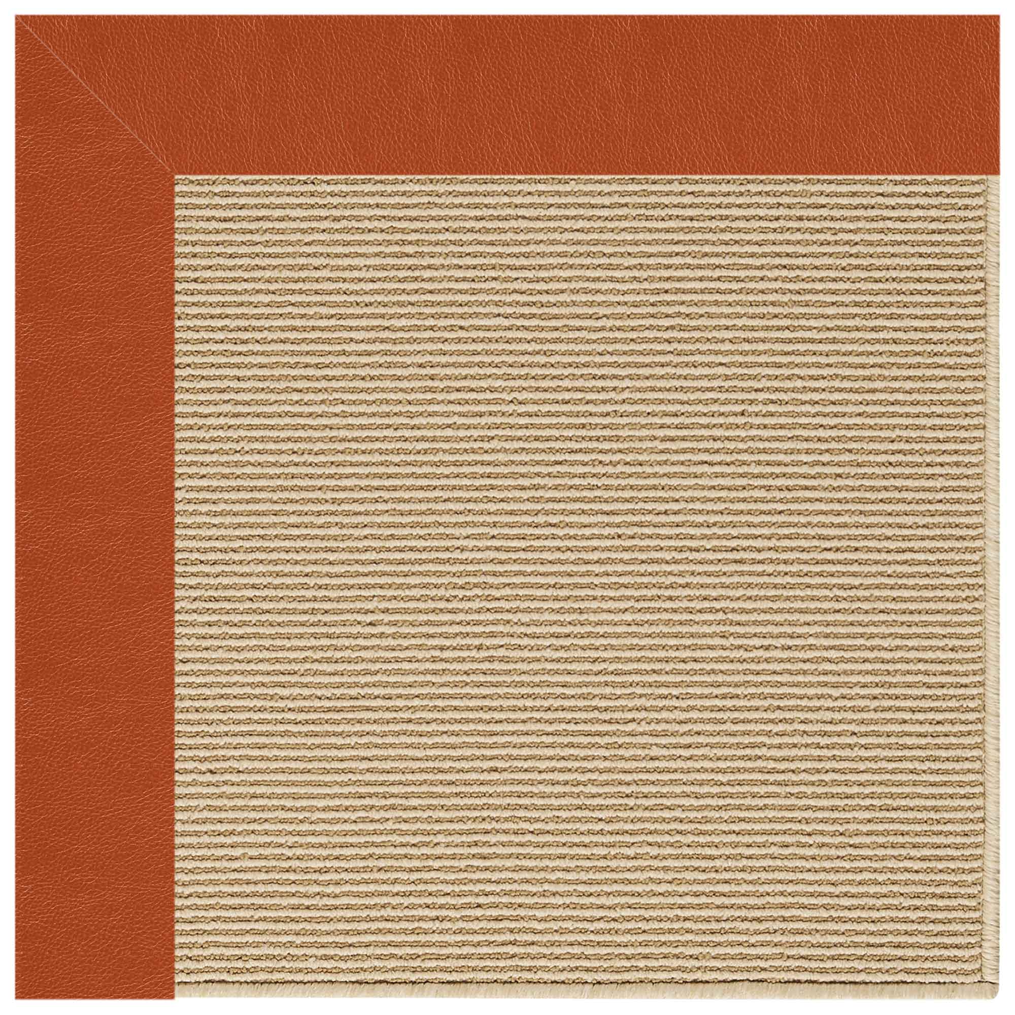 Creative Concepts-Sisal Classic Persimmon Indoor/Outdoor Bordere Rectangle image