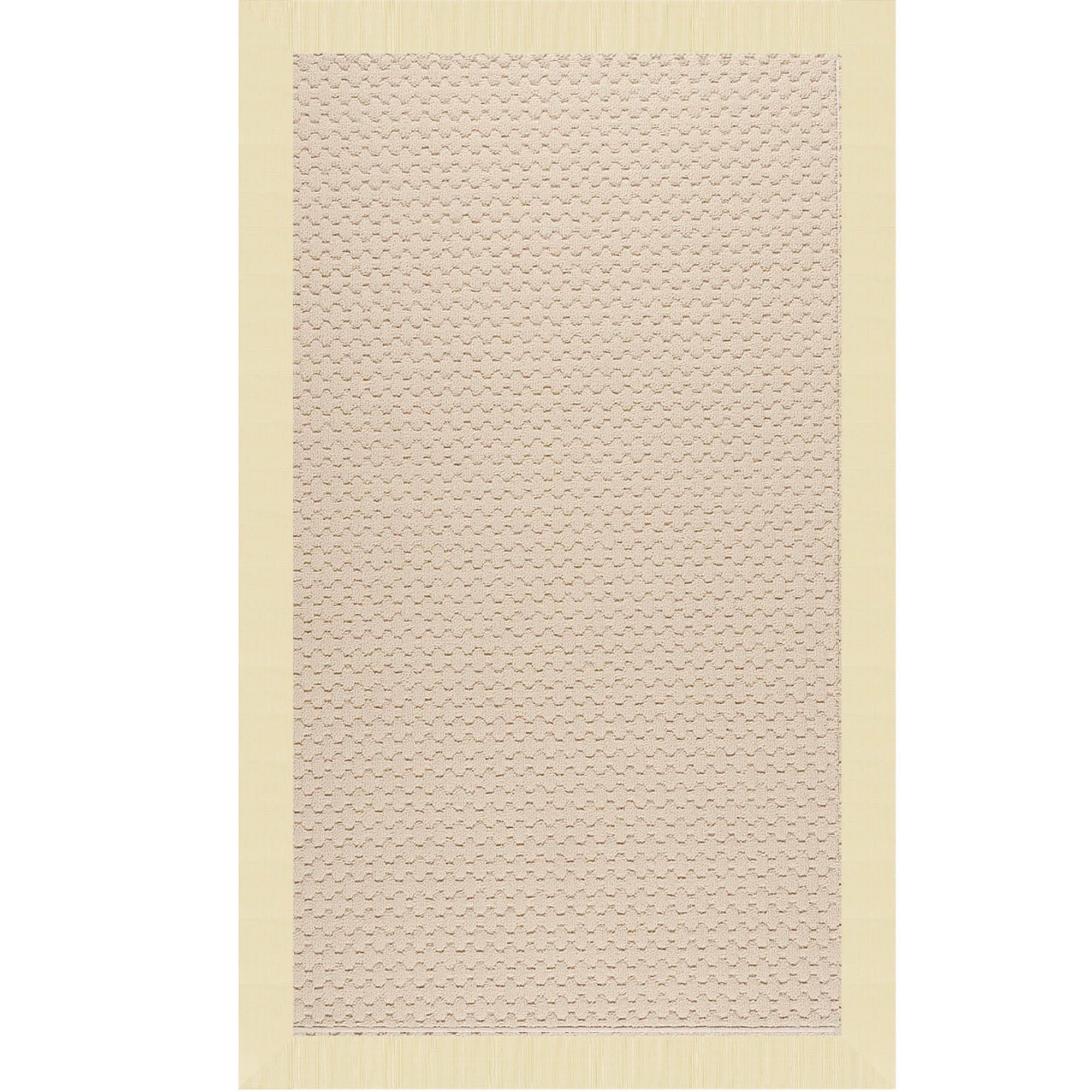 Creative Concepts-Sugar Mtn. Canvas Sand Indoor/Outdoor Bordere Rectangle image