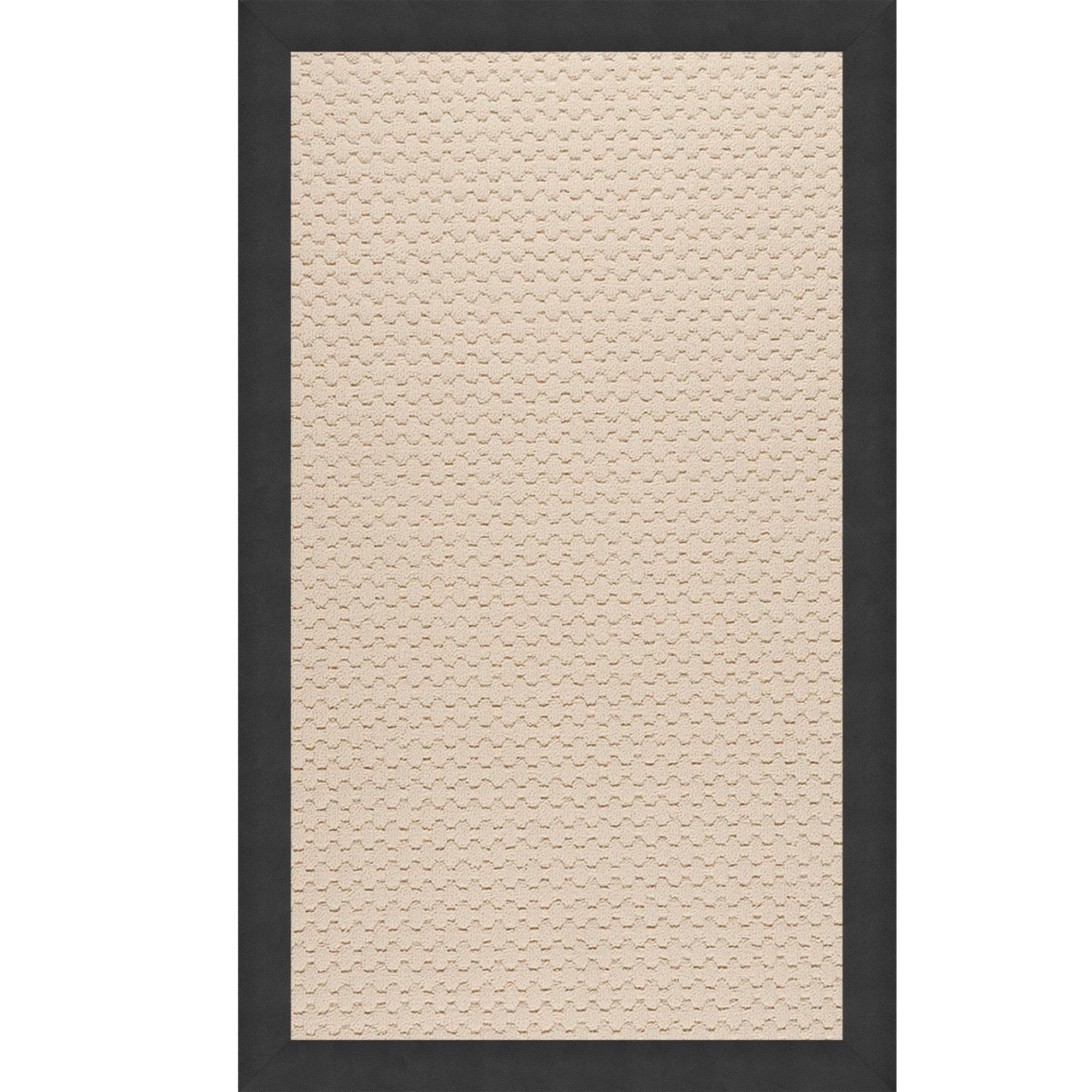 Creative Concepts-Beach Sisal Classic Black Indoor/Outdoor Bordere Rectangle image