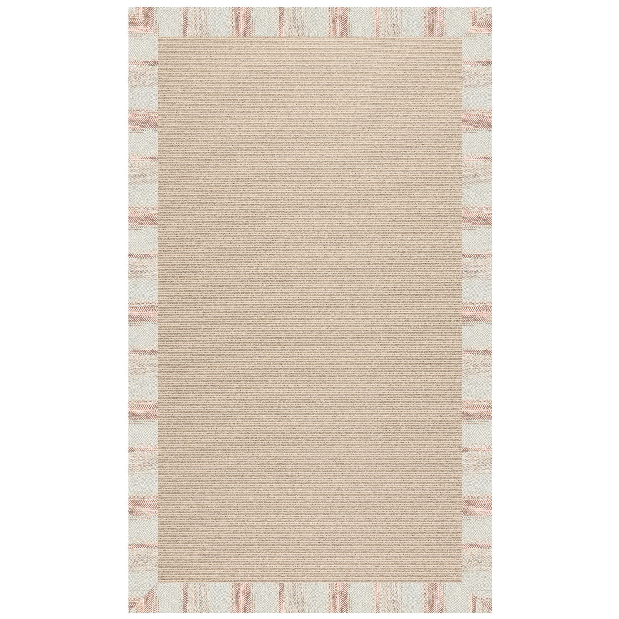 Creative Concepts-Beach Sisal Sicily Vino Indoor/Outdoor Bordere Rectangle image
