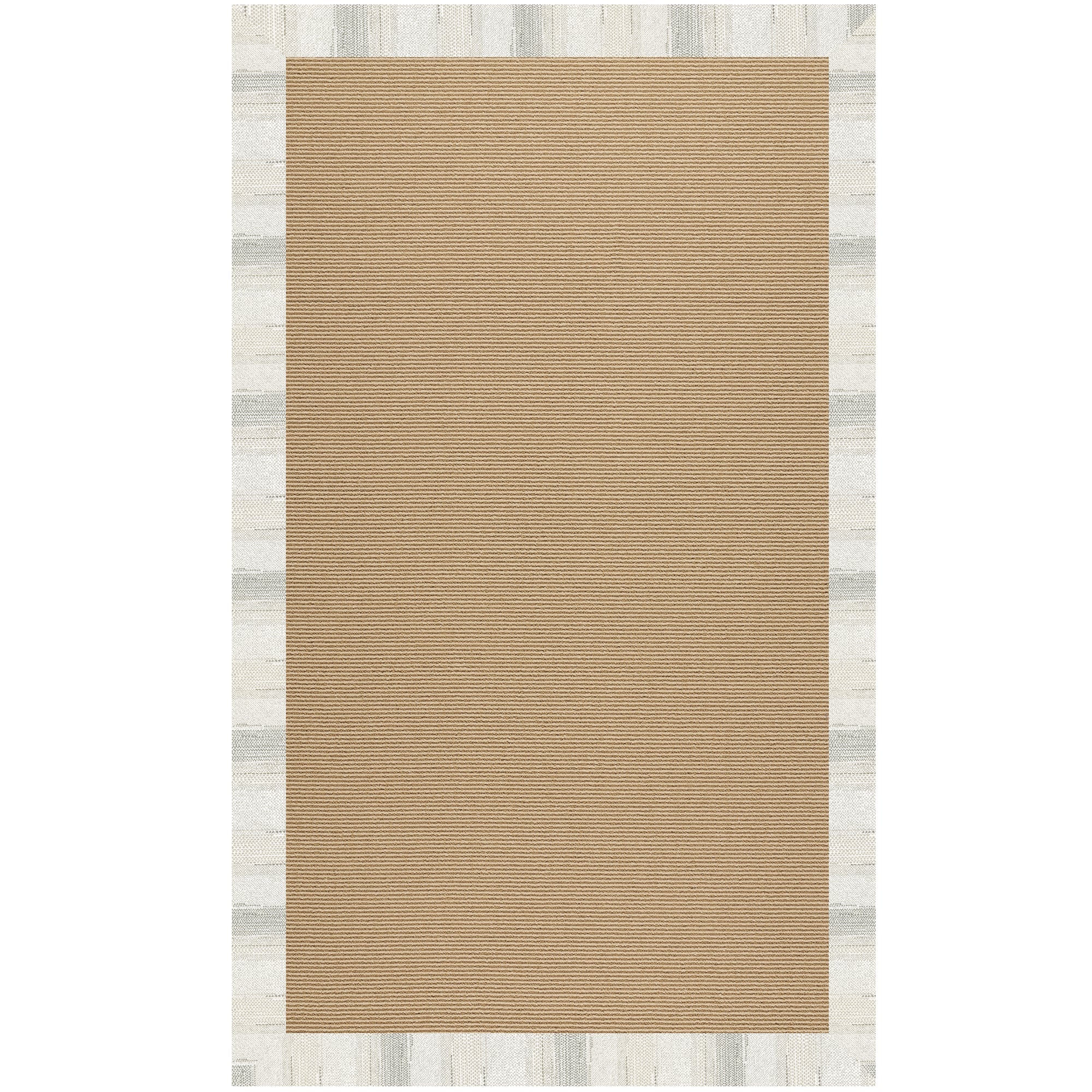 Creative Concepts-Beach Sisal Sicily Sparrow Indoor/Outdoor Bordere Rectangle image