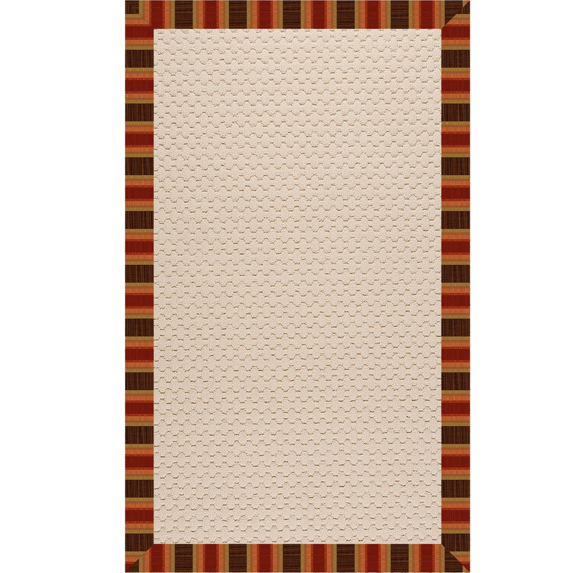 Creative Concepts-Beach Sisal Dimone Sequoia Indoor/Outdoor Bordere Rectangle image