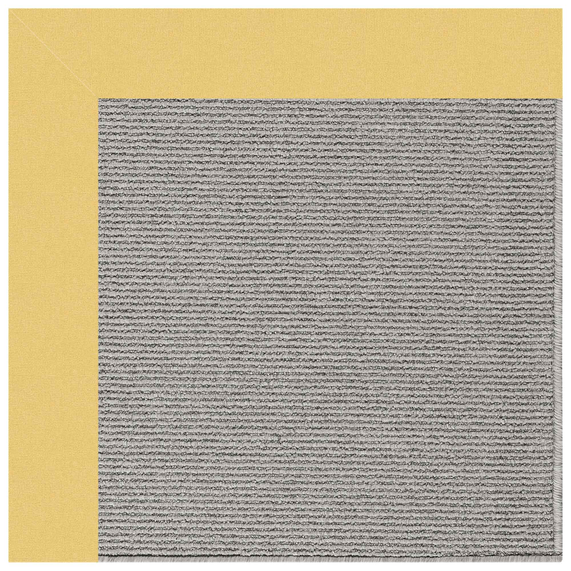 Creative Concepts-Plat Sisal Canvas Canary Indoor/Outdoor Bordere Rectangle image