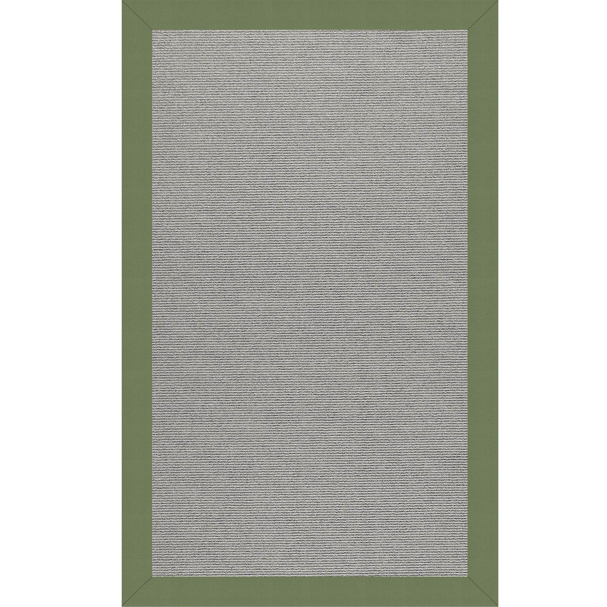 Creative Concepts-Plat Sisal Canvas Citron Indoor/Outdoor Bordere Rectangle image