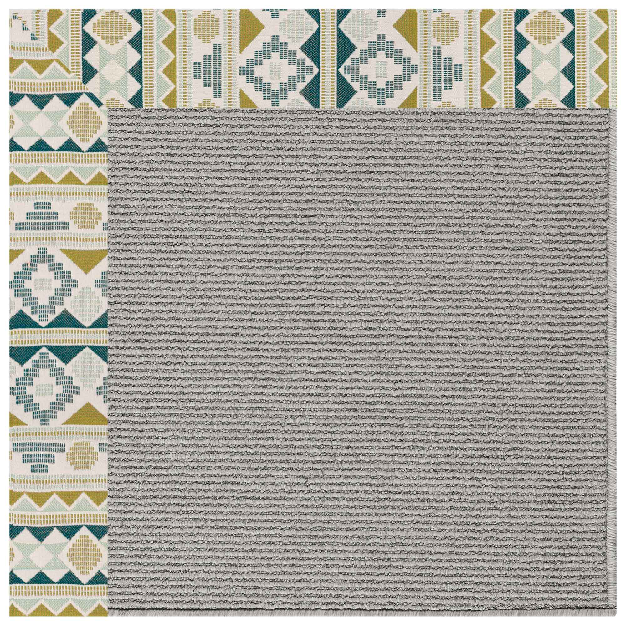 Creative Concepts-Plat Sisal Inca Lime Indoor/Outdoor Bordere Rectangle image