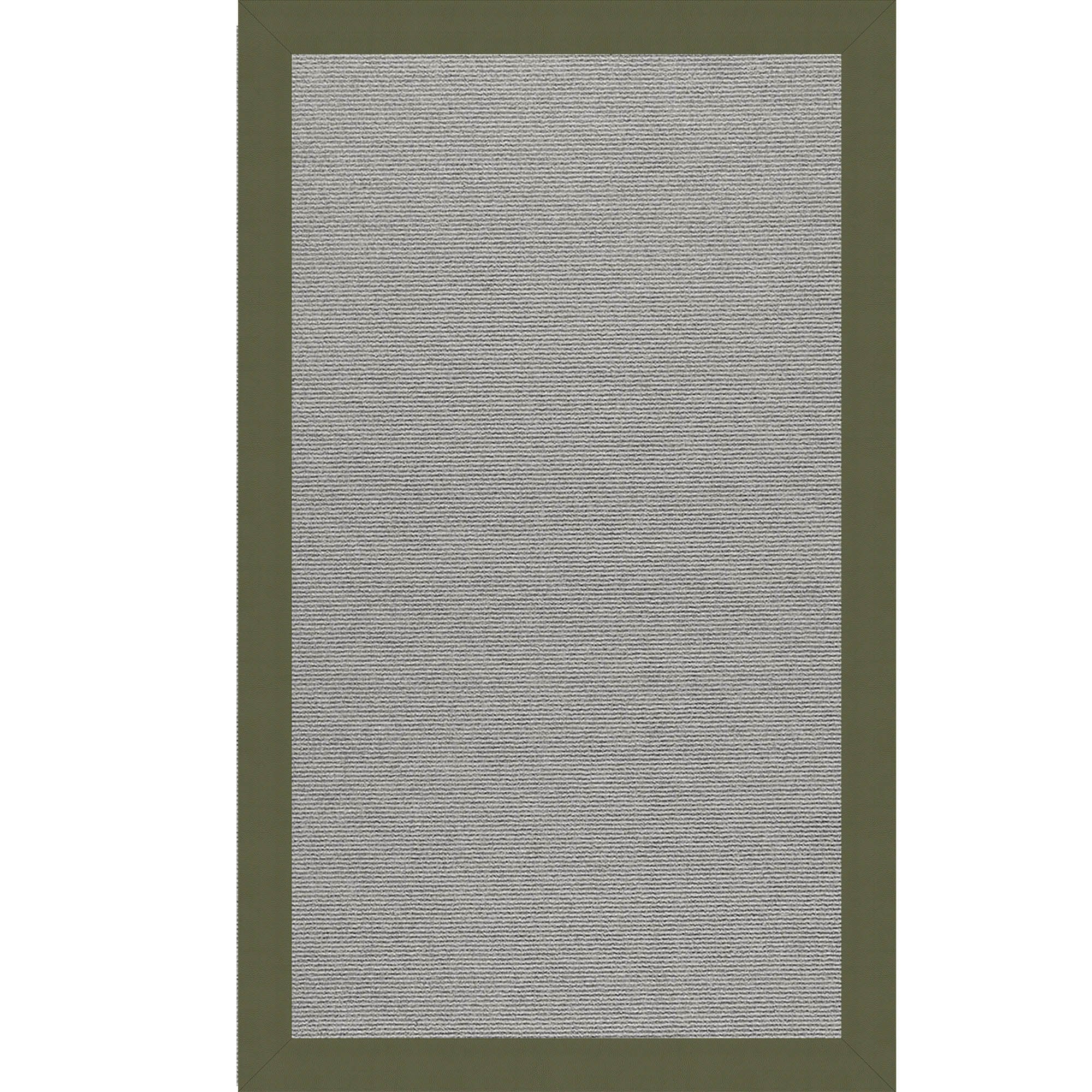Creative Concepts-Plat Sisal Classic Sage Indoor/Outdoor Bordere Rectangle image